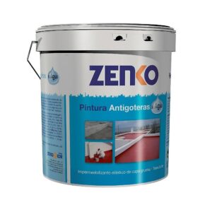 Pintura de caucho antigoteras Rojo - 15 litros