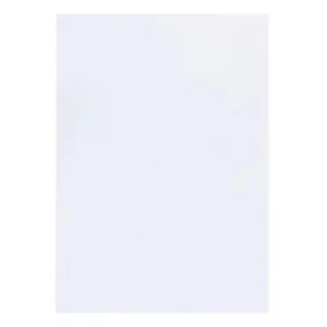 Tapa encuadernación polipropileno 8,5x11" 0.33mm translucida paquete de 100 unidades.